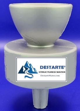 portable structured water unit grey